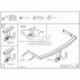 Фаркоп оцинкованный SEAT Altea 2004-, SEAT Leon 2005-2013 твердое крепление (без электрики)