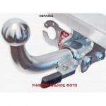 Фаркоп оцинкованный Tagaz Road Partner 2008-2011, Ssang Yong Musso 1995-2006 съемное крепление (без электрики)