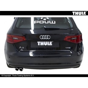 Фаркоп тип BMA Audi A3 Sportback 5 дверей(кроме S3) 13- съемное крепл,нагрузка 1900/80подрезка видим (без электрики)