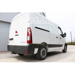 Фаркоп для NISSAN NV 400, 2012-/OPEL Movano, 2010-/RENAULT Master, 2010-, (для авто без задней ступени), тип шара: G