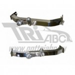 Фаркоп TOYOTA LC 200 (10/2007-2015-) / LEXUS LX570 (2008-2015) с накладкой из нержавеющей стали, без электрики