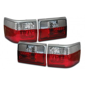 Тюнинг - комплект задних фонарей внешний + внутренний Audi B3