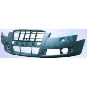 Передний бампер с отверстиями под омыватель фар, под датч грунт Audi A6 C6