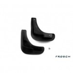 Брызговики передние CITROEN C-elysee 2013/PEUGEOT 301 2013, сед. 2 шт. (премиум)