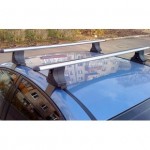 Багажник в сборе Chevrolet Lacetti (Шевроле Лачети) SD (2004-2013) (аэродинамический профиль дуги) (алюмин.)
