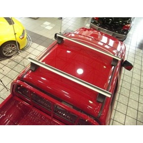 Багажник в сборе VW Amarok (Амарок), (2009-) (аэродинамический профиль дуги) (алюмин.)