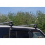 Багажник в сборе Hyundai Tucson (2004-2010)(аэродинамический профиль дуги) (алюмин.)