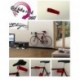 Крепление велосипеда на стену Cool Bike Rack (за любую часть рамы, 360 градусов) красное
