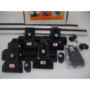 Багажная система Amos Dromader D3 в сборе с аэродинам. дугами 55х120см с замками. Креп. за двер. проём.