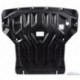 Защита картера двигателя и кпп BMW X3 V-все (2011-2017)/BMW X4 V-все (2014-2018) из 2-х частей (Композит 8 мм)