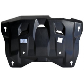 Защита картера двигателя и кпп Nissan Teana 2WD,4WD,V-все(08-13-)/ Murano,Z51,Z52, 4WD V-3,5 (2008-2016-) (Композит 6 мм)