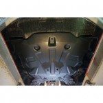 Защита картера двигателя и кпп Hyundai Elantra,V-все(2014-2016) (Композит 6 мм)