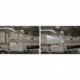 Защита глушителя для Volkswagen Caravelle/Multivan/Transporter T5, T6 2003-2015 2015-н.в., алюминий 4 мм (смотрите описание)