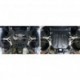 Защита картера Автоброня для Porsche Cayenne, V - 3,0TD, 4,8Т 2010-2014 2014-/Volkswagen Touareg, V - 3,0TDI(204hp)