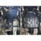 Защита КПП и РК Автоброня для Porsche Cayenne, V - 3,0TD, 4,8 2010-2014 2014-/Volkswagen Touareg, V - 3,0 TDI