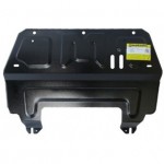 Защита двигателя, кпп Volkswagen Polo V-все(2010-)/Skoda Fabia(2007-2010-)/Rapid(2012-)/Roomster (2006-) штампованная (1,5 мм, Сталь)