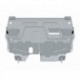 Защита картера и КПП для AUDI A1(10-)/SKODA Fabia(00-07-)/Rapid(14-)/Roomster(09-)/VOLKSWAGEN Polo(09-) сталь 1,5 мм