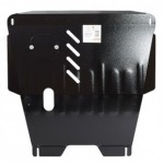 Защита картера двигателя и кпп Toyota Yaris,V-1,3(99-06)/Echo V-все(00-05)(Сталь 2 мм)