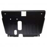 Защита картера двигателя и кпп Toyota Yaris,V-все (2005-2011)(Сталь 2 мм)