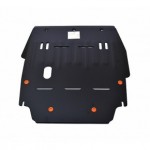 Защита картера двигателя и кпп для Chrysler Sebring 2001-2006, V-2.0,2.4 / Volga - Siber 2008-2010, V-все (сталь 2 мм)
