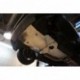 Защита картера двигателя и кпп BMW X3,V-20D,30i, привод 4х4 (2017-)/BMW X4 V-все (2018-) из 2-х частей (Алюминий 4 мм)