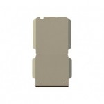 Защита КПП для GM Hummer H3, 2005-2010, , AL 5 мм