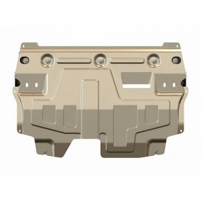 Защита картера и КПП для AUDI A 1, 2010-/VOLKSWAGEN Polo, 2010-,V-1.6/SKODA Rapid, 2014-,V-1.6AT/Fabia, 2007-, 5J5 WAG,V-1.2