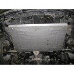 Защита картера двигателя и кпп для Mazda 323 (BJ) 1998-2003, V-все /Familia (BJ) 1998-2003, V-все/ Haima 3 2011-, V-все (сталь 2 мм)