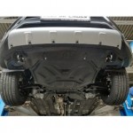 Защита картера двигателя и кпп Eclipse Cross V-все (2017-) (Композит 6 мм)