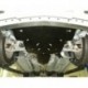 Защита картера двигателя и кпп Cadillac CTS,V-3,6 полный привод (2011-)  из 2-х частей (Алюминий 4 мм)