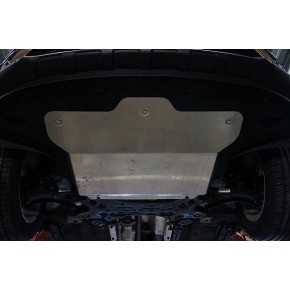 Защита картера двигателя и кпп Hyundai Tucson, V-все, (2015 -)/Kia Sportage, V-все, (2016-)(Алюминий 4 мм)