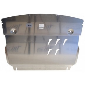 Защита картера двигателя и кпп Nissan Qashqai (Великобритания) V-все (2014-11.2015) (Алюминий 4 мм)