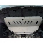 Защита картера двигателя и кпп Peugeot (Пежо) 308 V-все (2008-) /3008 V-все (2009-)  (Алюминий 4 мм)