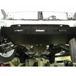 Защита КПП Subaru Forester V-все (2011-03/2013) (Алюминий 4 мм)