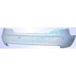 Задний бампер с отверстиями под датчики грунтованный (седан) Audi A6 C6