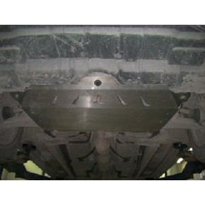 Защита картера двигателя и кпп Toyota Camry (Тойота Камри) V-все (2006-2011) (Алюминий 4 мм)
