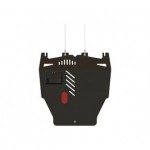 Защита картера двигателя и кпп Honda (Хонда) Civic (Цивик)-хэтчбек, V-1,8 (2006-2011) (Сталь 2 мм)