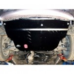 Защита картера двигателя и кпп Mitsubishi Grandis V-2,4 (2003-2011 ) (Сталь 2 мм)