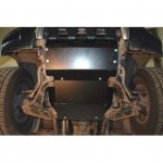 Защита картера двигателя Mitsubishi Pajero (Митсубиши Паджеро) , V-2,4