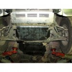 Защита картера двигателя Mitsubishi Pajero (Митсубиши Паджеро) ,V-2,4