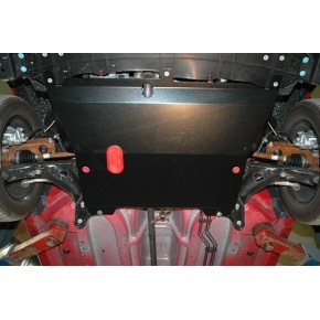 Защита картера двигателя и кпп Peugeot (Пежо) 107 V-1,0