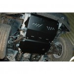 Защита картера двигателя Ssang Yong Musso Sport, V-2,0 TD, 2,9 TD(04-2006) / ТАГАЗ Road Partner V-2,3 2008- (Сталь 2,5 мм)