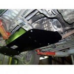 Защита АКПП и раздаточной коробки Toyota Land Cruiser VX-100, V 4,2D(1998-2002)(к 24.530) (Сталь 2,5 мм)