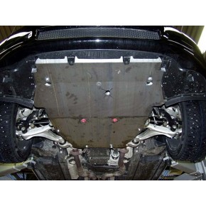 Защита картера двигателя и кпп Lexus GS300,4WD V-3,0 (2004-2007) (Сталь 2 мм)