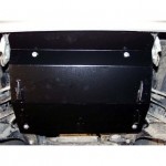 Защита картера двигателя и кпп Toyota Cami, V-1,3 (1999-2005) 91л.с (правый руль) (Сталь 2,5 мм)