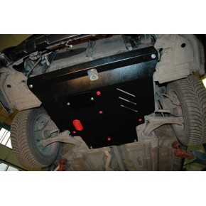 Защита картера двигателя и кпп Toyota Matrix 4WD V-1,8 (2001-2008)-USA (Сталь 2 мм)
