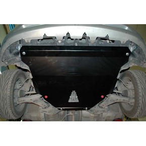 Защита картера двигателя и кпп Toyota Prius Hibrid NHW-11 V-1,5 (2000-2003) (Сталь 2 мм)