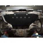 Защита картера двигателя и кпп VW Golf (Гольф) (91-97),Vento,Caddy,Passat (Пассат) B3 ,Seat Cordoba/ Toledo (1991-1999) (Сталь 2 мм)