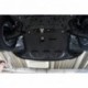 Защита картера двигателя и кпп Hyundai Tucson, V-все, (2015 -)/Kia Sportage, V-все, (2016-). На штатный пыльник (Композит 8 мм)