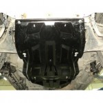 Защита картера двигателя и радиатора Mitsubishi Pajero (Митсубиши Паджеро) IV,V-3,0